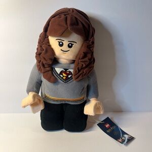 Lego Plush Hermione Granger, Harry Potter 13" Wizarding World W/Tags 342750